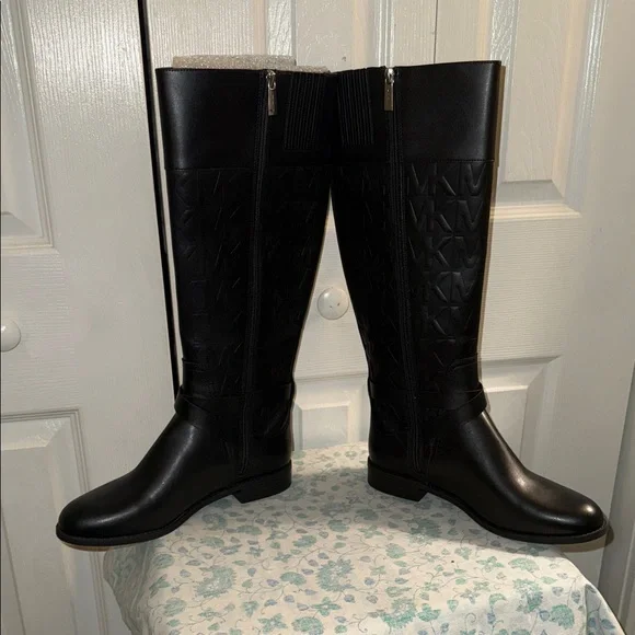 Michael Kors Black Over the Knee Boots - Picture 4 of 7